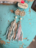 Rare Bird Bloom Tassel Earrings