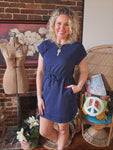 Navy Nomad Dress