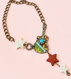 Turquoise Troubadour Necklace — by Art by Amy