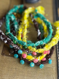 Lady the Brand Bandana Jade Necklace