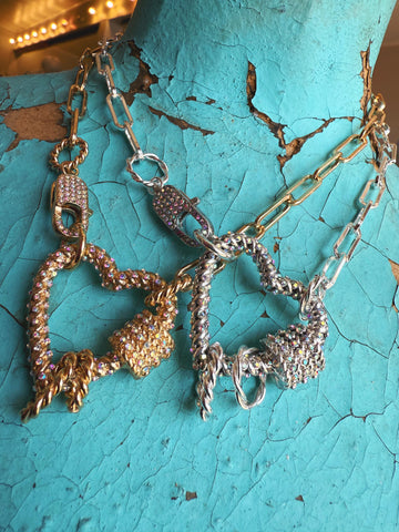 Heart Lock Necklace