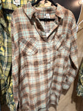 Jaded Gypsy Crisp Morning Air Flannel - 3 Colors