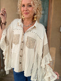 Desert Lace Wanderer Shacket