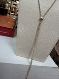 2 Colors - Crystal Lariat Necklace