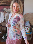 Moonlight Garden Lace Blazer