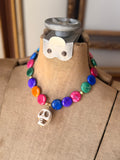 Sugar Skull Boho Necklace