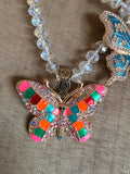 Crystal Butterfly Bliss Necklace