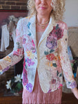 Moonlight Garden Lace Blazer