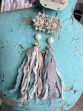 Rare Bird Bloom Tassel Earrings