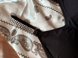 Strap Its Black Bra/Grande Crystals on black