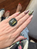 Moon Temple Labradorite Ring