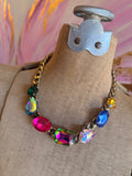 Midnight Carnival Crystal Necklace