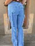 Fringe Theory Flare Jeans