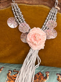 Blush Pearl Rhapsody Necklace by A Rare Bird