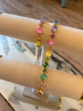 WAFA Multi Prism Fire Crystal Bracelet