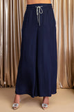 Midnight Sparkle Satin Tracksuit Set