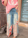 Wildflower Wanderer Patchwork Jeans