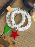 Lucky Mahjong Stretch Bracelets