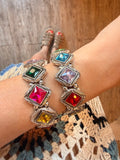 Candy Bright Crystal Stretch Bracelet