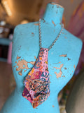 Longhorn Luxe Kantha Necklace