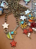 Turquoise Troubadour Necklace — by Art by Amy