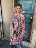 Jaded Gypsy Be True Tunic – Floral Blessings