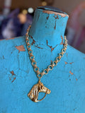 Golden Horse Pendant Necklace – by Jennifer Thames Originals