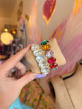 Rainbow Spark Stretch Bracelet