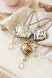 Tea Party Treasure Necklace — by Art by Amy