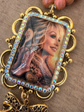 Southern Sweetheart Portrait Necklace