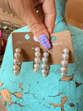Everyday Pearl Hoop Earrings