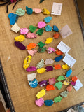 Technicolor Slab Stone Necklace by Jennifer Thames