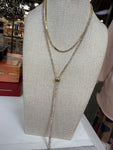 2 Colors - Crystal Lariat Necklace