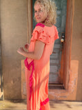 Lumi Peach Ruffle Set by Lady the Brand
