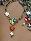 Turquoise Troubadour Necklace — by Art by Amy