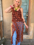 Rust & Reverie Lace Duster Dress