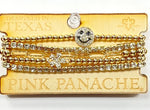 Pink Panache Flower Child Bracelet Set