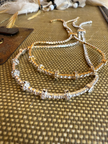 Starlit Spark Slide Bracelet