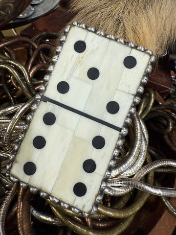 “Lucky 11 Diva Cuff” – Art by Amy Domino Statement Bracelet
