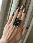 Statement Bubble Ring