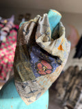 Jaded Gypsy Kantha Patchwork Large Square Scarf