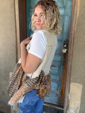 Harvest Patchwork Corduroy Vest