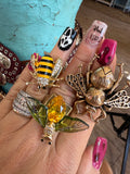 Bee & Bug Stretch Rings