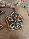 Moon or Star Flower Ice Ice Baby Statement Necklace