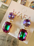 WAFA Color Crush Crystal Earrings