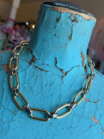 JTO Mixed Metals Muse Necklace