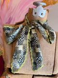 Patchwork Rebel Silk Twilly
