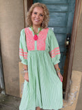 Sweet Pea Breeze Midi Dress