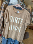 Jaded Gypsy Dirty Hippie Tee - Vintage Tan