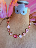 Kaleidoscope Crystal Necklace